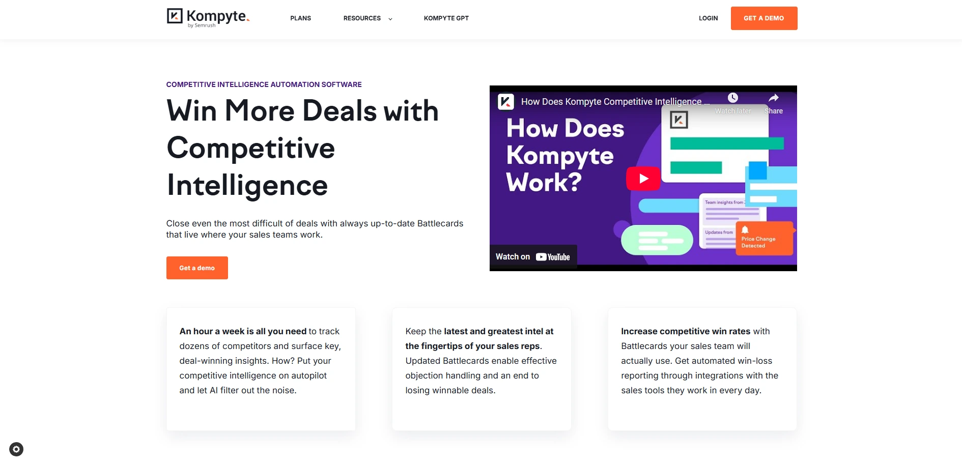 Kompyte - Market Research & Competitor Analysis Tools