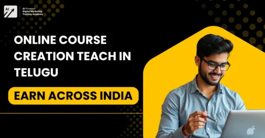 Online Course Creation Teach in Telugu Earn Across India