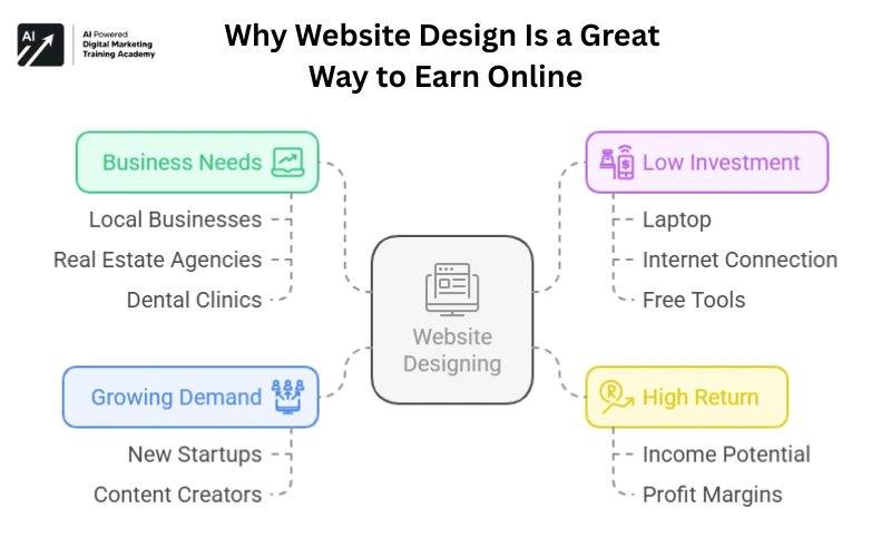 Why Website Design Is a Great Way to Earn Online