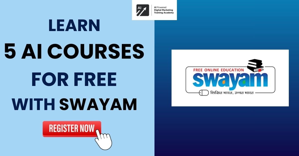 Learn Artificial Intelligence Courses for FREE with SWAYAM