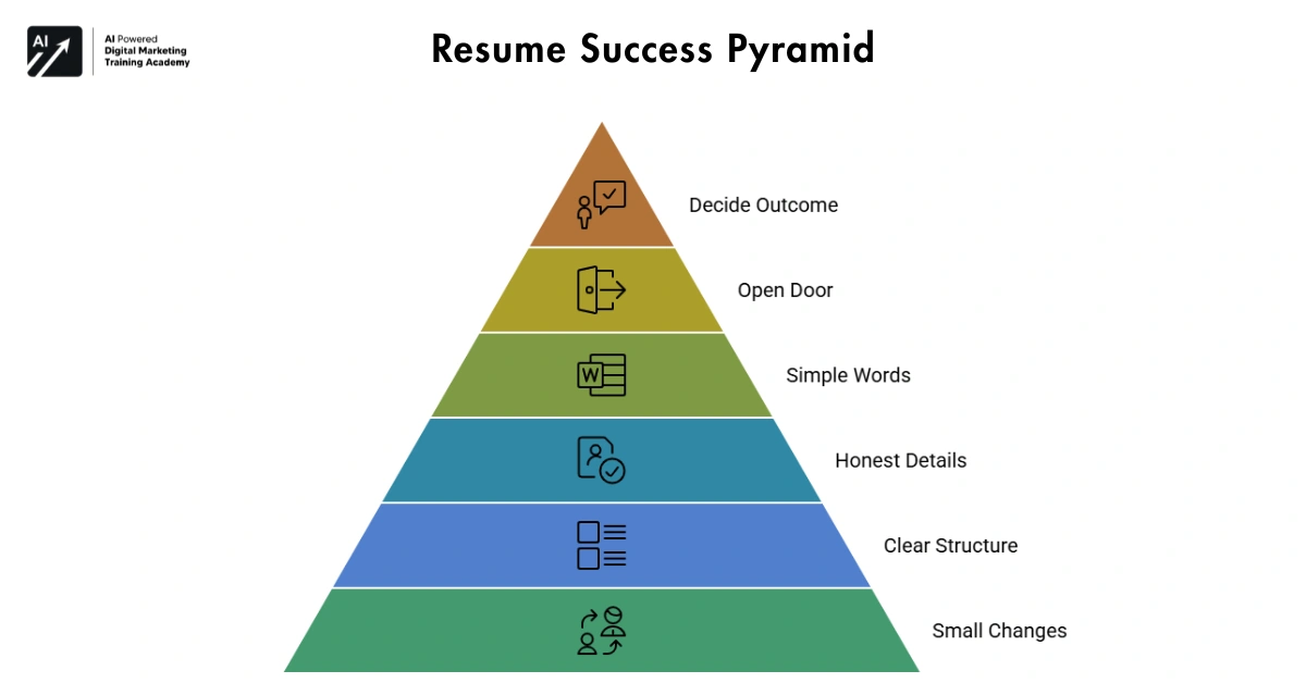 Resume Success Pyramid
