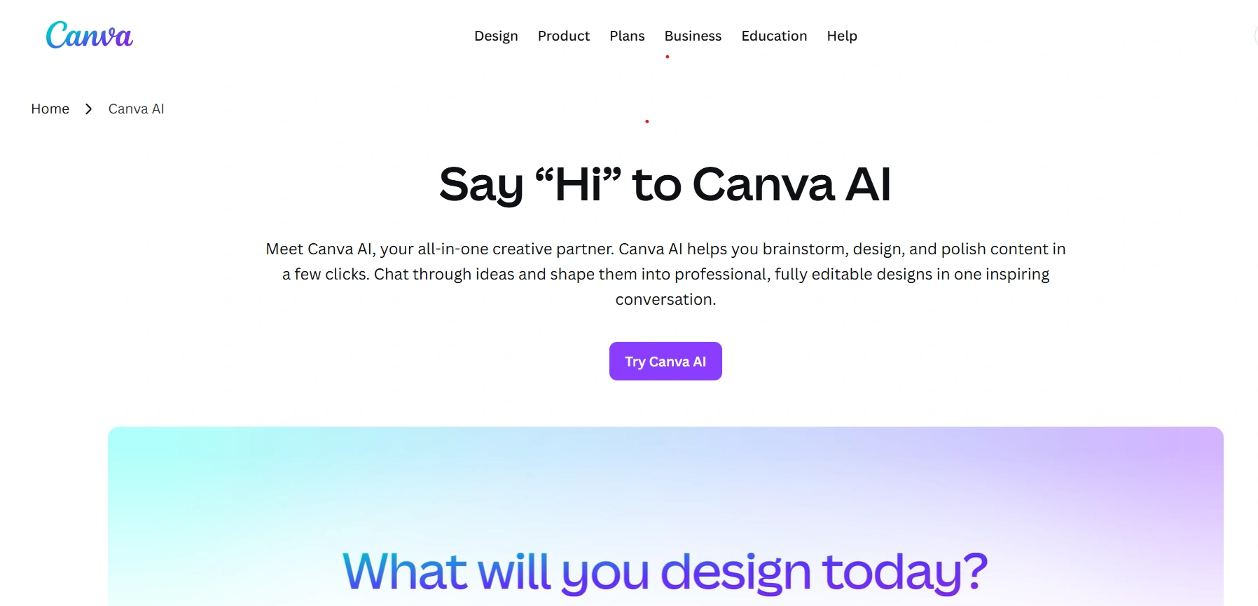 Canva.ai-AI Tools for Job Seekers