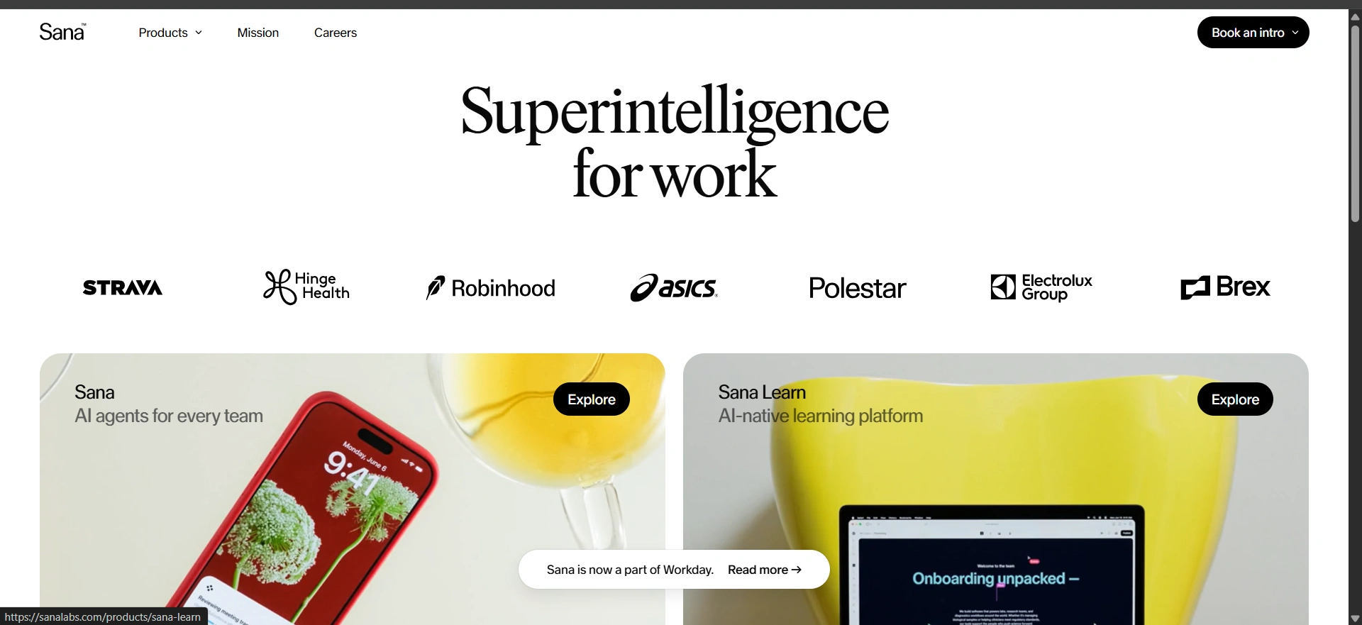 Sana Labs -AI Tools for Job Seekers
