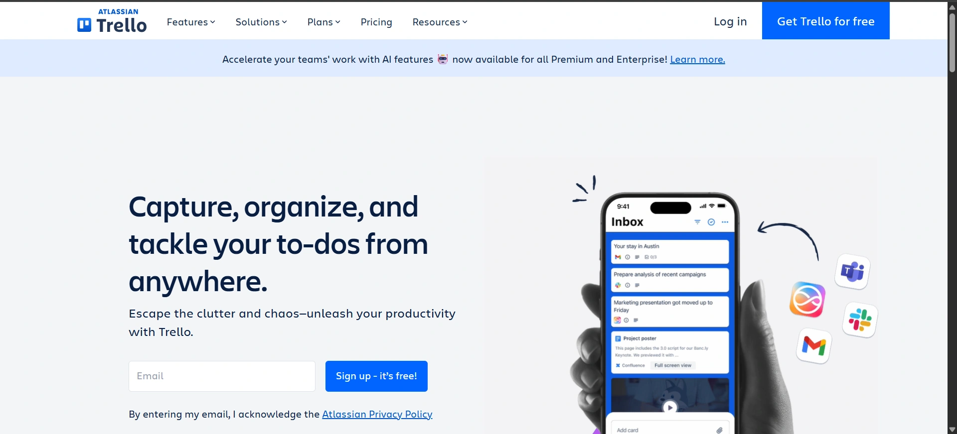 Trello -AI Tools for Job Seekers