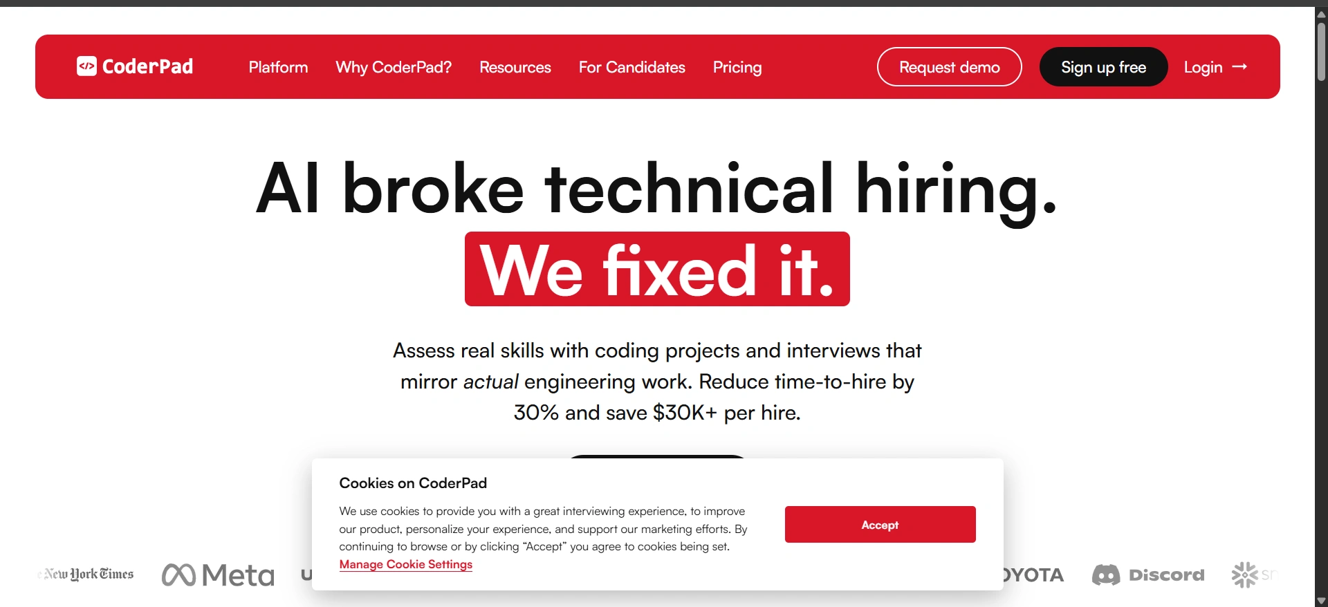 coderpad- AI Tools for Job Seekers