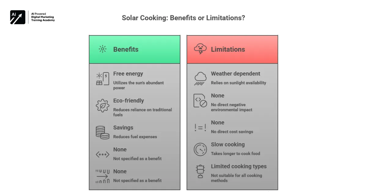 6.Benefits and Limitations of Solar cooking