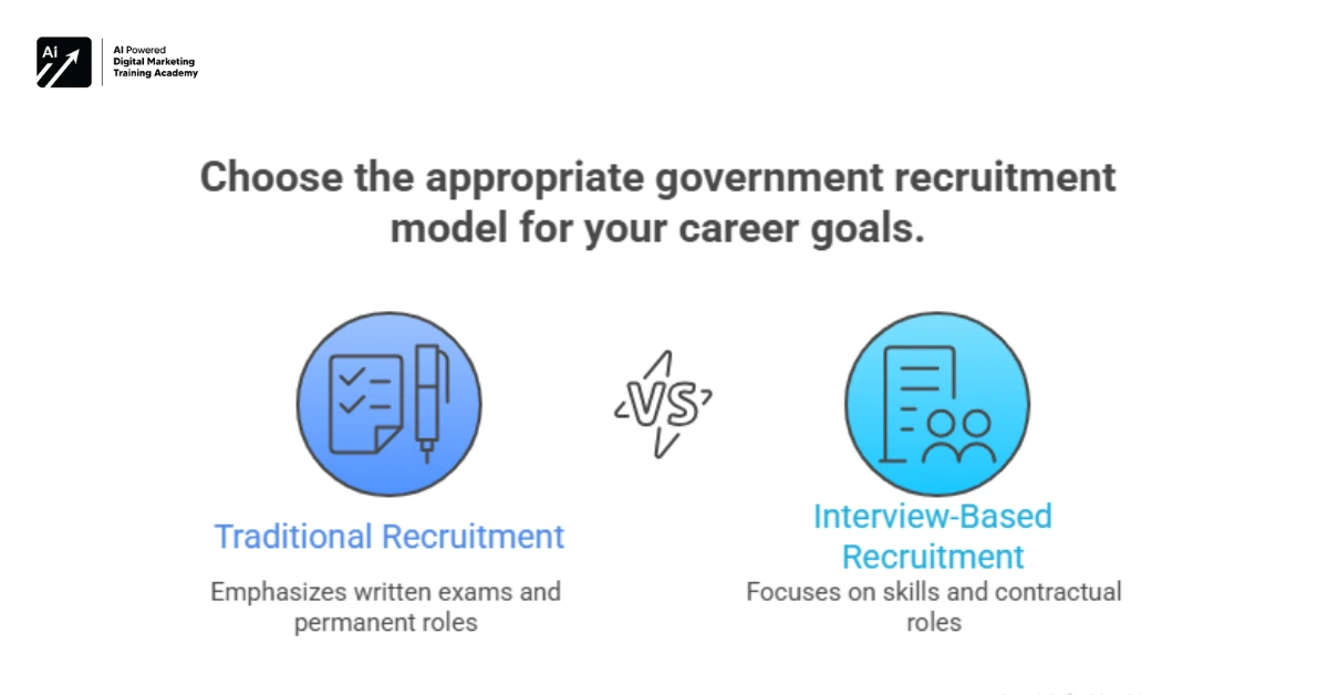Appropriate Government Recruitment Model for career goal Traditional Vs Interview Based