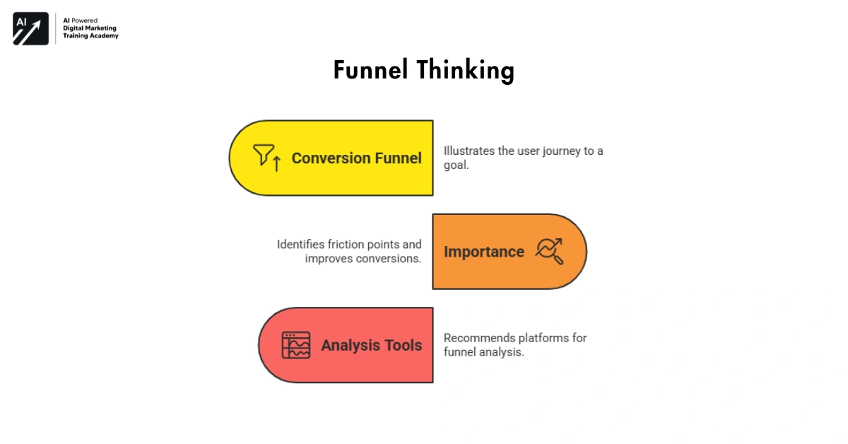 Conversion Funnel Thinking Finding Where Users Leave-GA4 Skills
