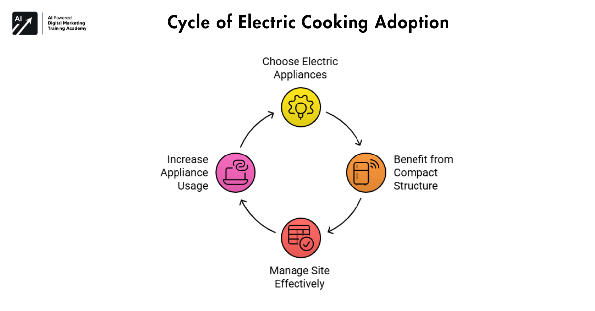 Cycle of Electric Cooking Adoption