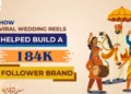 How viral wedding reels helped build a 184k follower brand