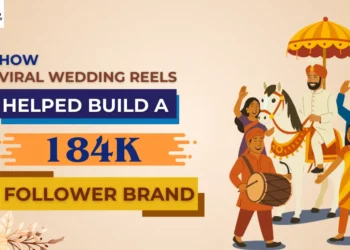 How viral wedding reels helped build a 184k follower brand