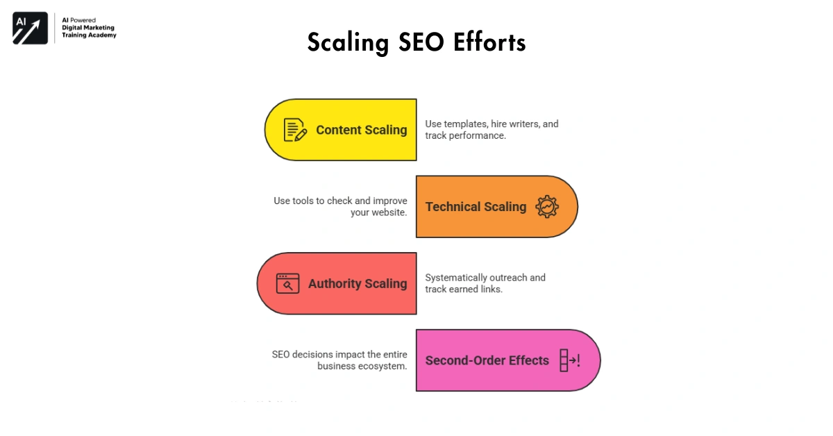 Scaling SEO Efforts-SEO strategy framework
