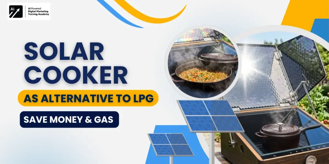 Solar Cooker as Alternative to LPG - Save Money & Gas