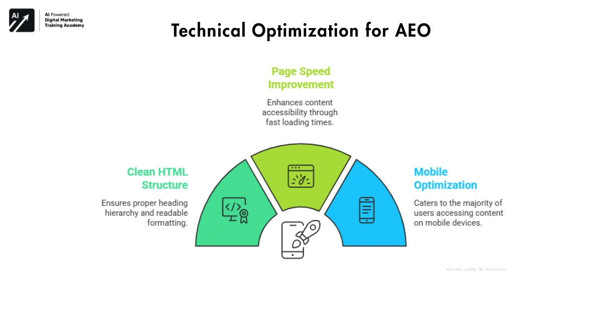 Technical Optimization for AEO-AI Search Optimization