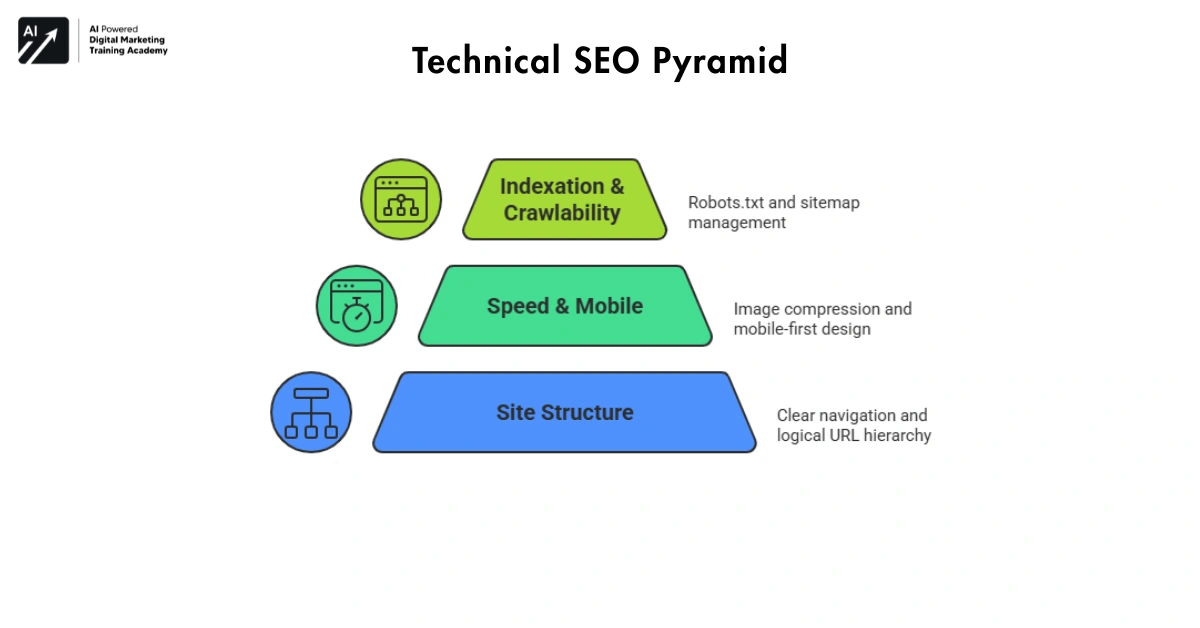 Technical SEO Pyramid-seo strategy framework
