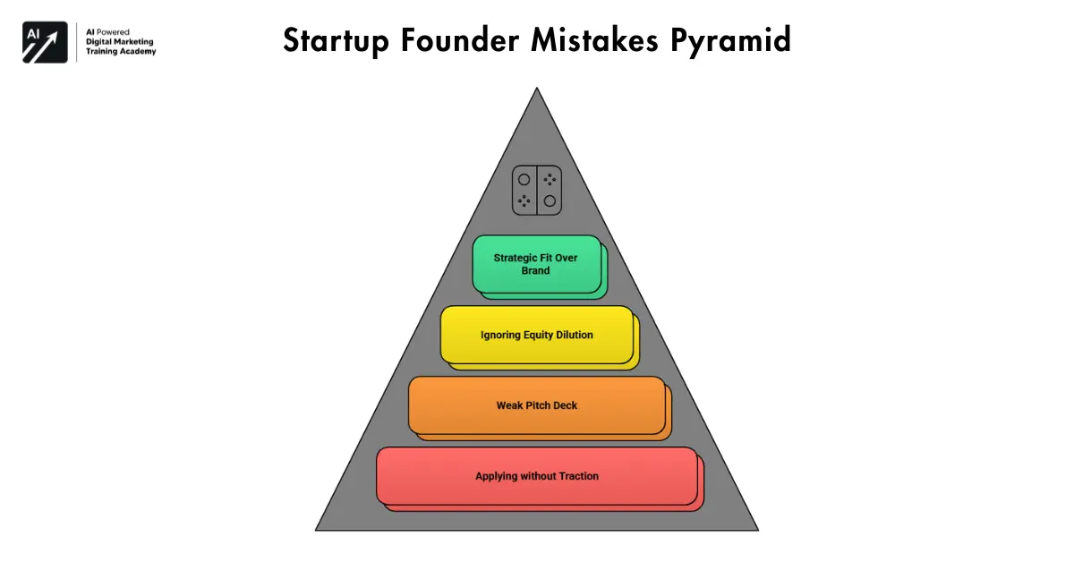 startup Founder Mistakes Pyramid