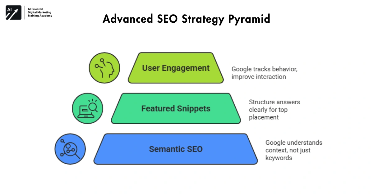 Advanced SEO Strategy Pyramid-On Page SEO Guide