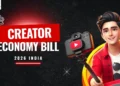 Creator Economy Bill 2026 India