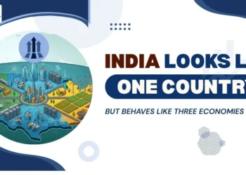 india looks like one country but behaves like three economies