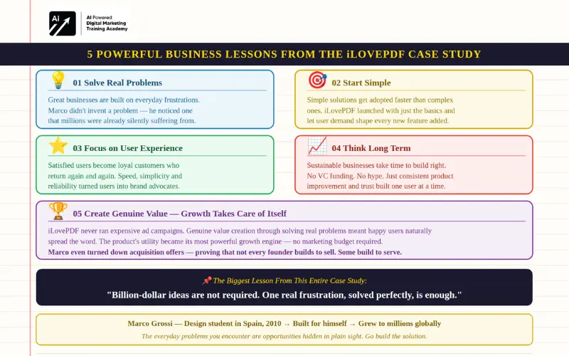 Business Lessons From the iLovePDF Case Study