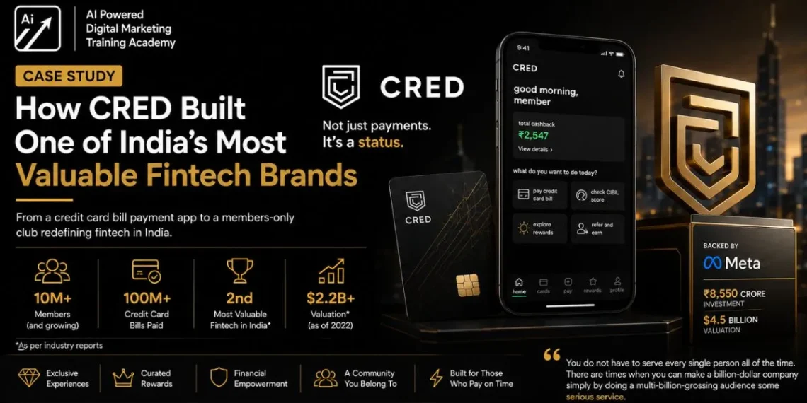 CRED Case Study: How CRED Built One of India's Most Valuable Fintech Brands