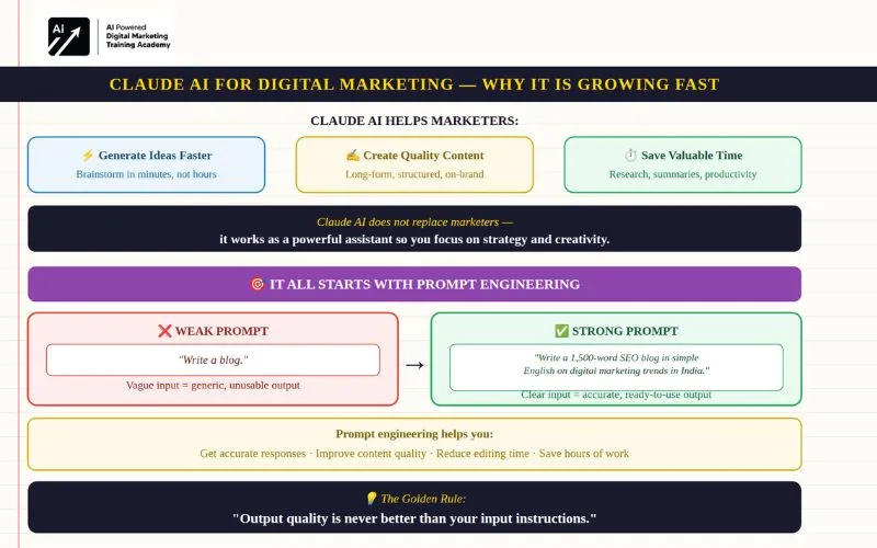 Claude AI for Digital Marketing Starts With Prompt Engineering