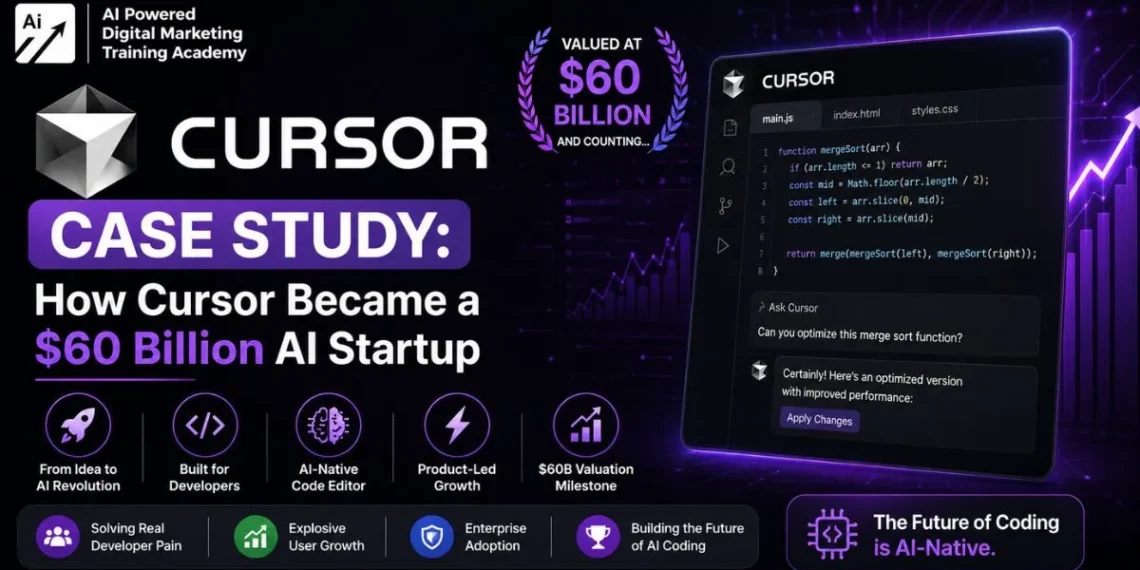 Cursor Case Study: How Cursor Became a $60 Billion AI Startup