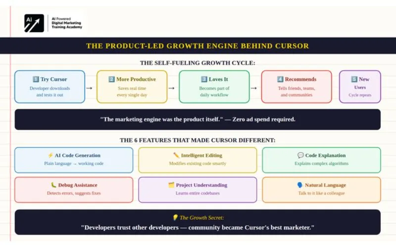 Cursor Case Study: The Product-Led Growth Strategy Behind Cursor