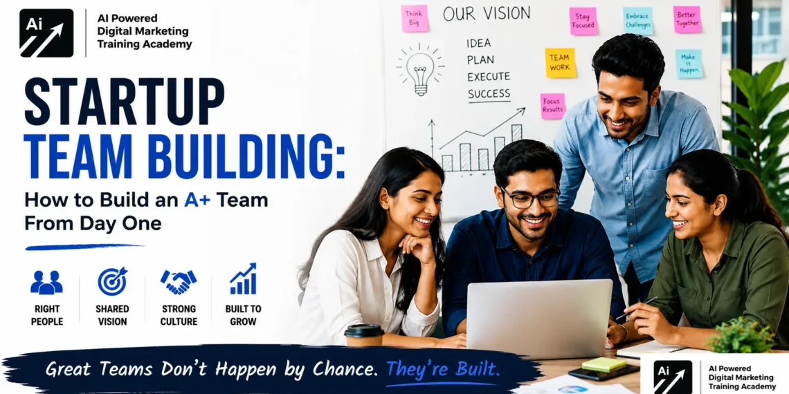 Startup Team Building: How to Build an A+ Team From Day One