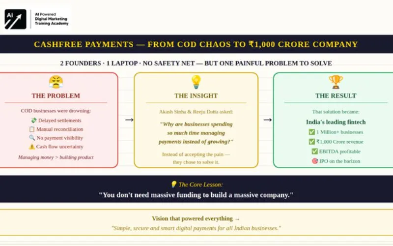 The Problem That Started Cashfree Payments - Cashfree Case Study